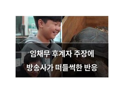 임채무 후계자 주장에 방송사가 떠들썩한 반응