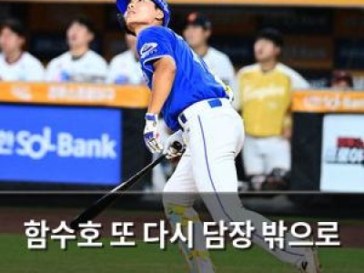 함수호 또 다시 담장 밖으로 타구 날리자 호주 팬들 환호