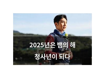 2025년은 뱀의 해 청사년이 되다