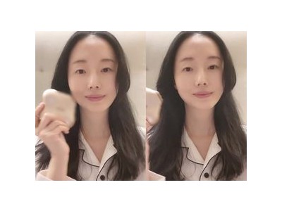 이정현 홈케어로 맑은 피부 뽐내며 힘든 일상 털어놓아