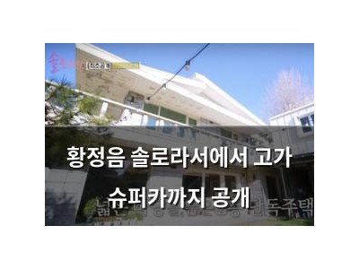 황정음 솔로라서에서 고가 슈퍼카까지 공개