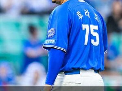 삼성 후라도 1년 만에 승리 기쁨